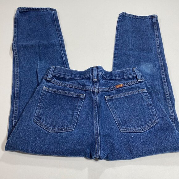 Rustler Mens Denim Blue Jeans 30x30 Relaxed Fit Straight Leg 100% Cotton - Picture 2 of 5